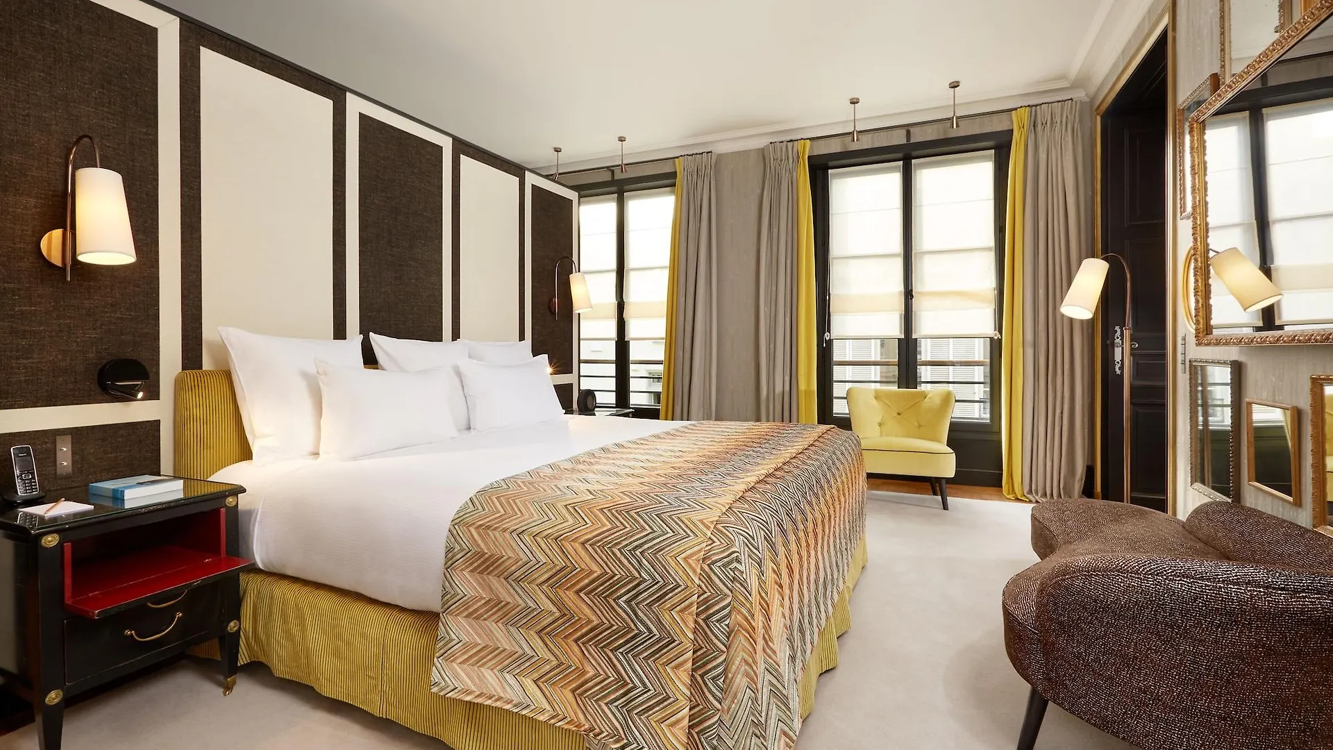 ***** Hotel Le Pavillon De La Reine & Spa, Place Des Vosges Paříž Francie