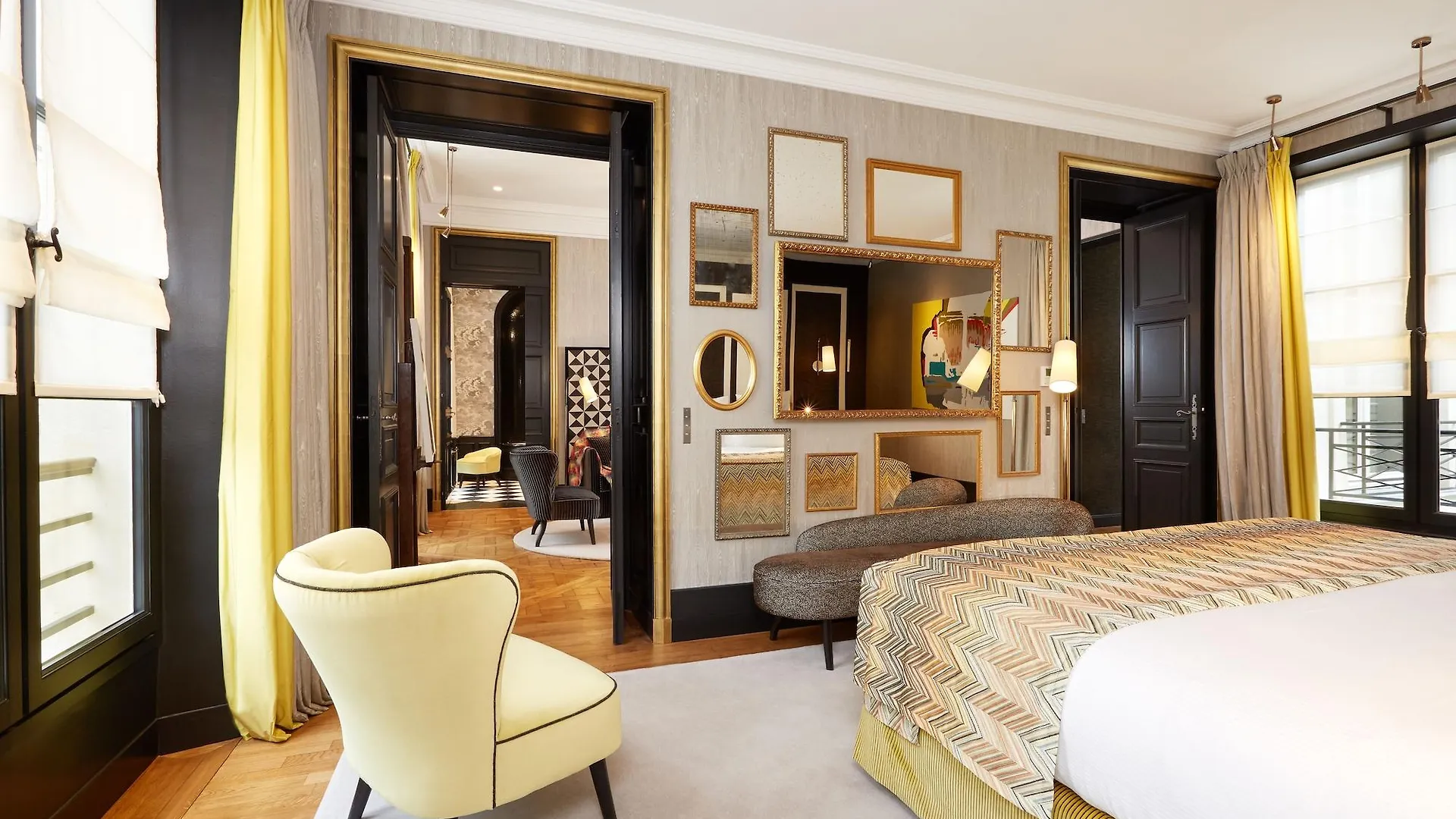 ***** Hotel Le Pavillon De La Reine & Spa, Place Des Vosges Paříž Francie