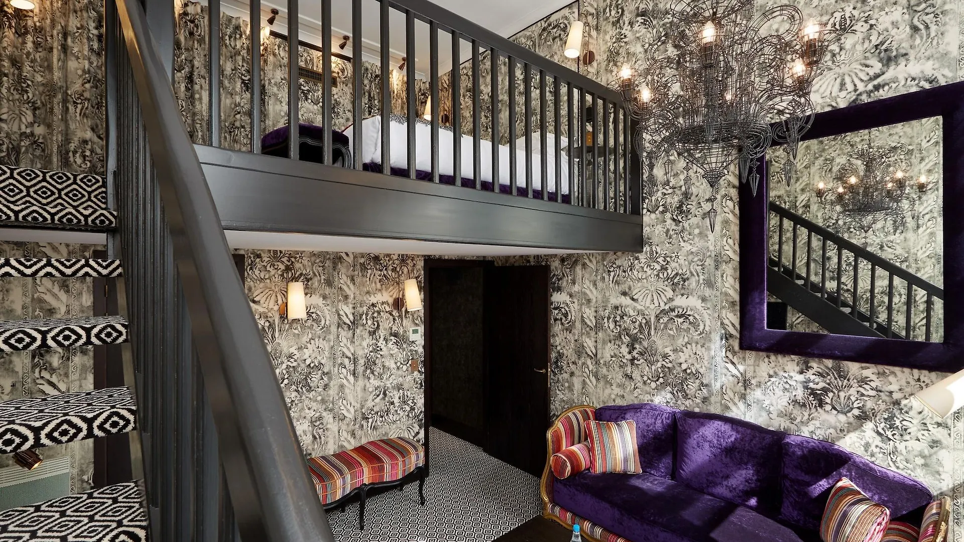 ***** Hotel Le Pavillon De La Reine & Spa, Place Des Vosges Paříž Francie